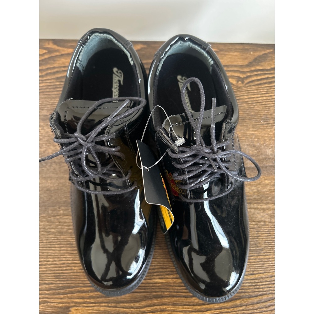 Thorogood Uniform Classics Poromeric Oxford Shoes Men's Size 4.5M Black NWT - Picture 3 of 6
